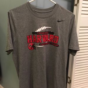 Harvard Crimson Football Nike Dri-Fit T-Shirt